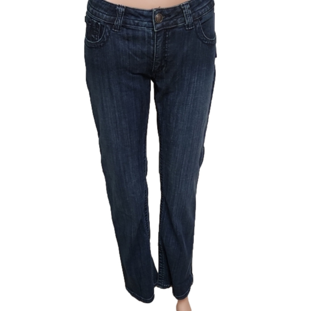 𝅺Lee slender secret stretch lower waist mid rise fit barely bootcut (code-B041) - Picture 2 of 3